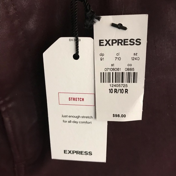 NWT‼️ Express Ankle legging high rise stretch jean - Picture 3 of 6